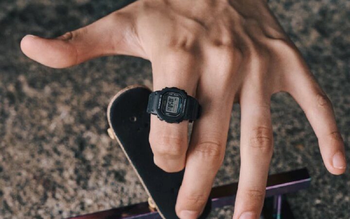 ساعت جدید کاسیو روی یک انگشت جا می‌شود